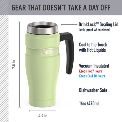Stainless King Stainless Steel Tumbler, 16oz, Midnight Blue