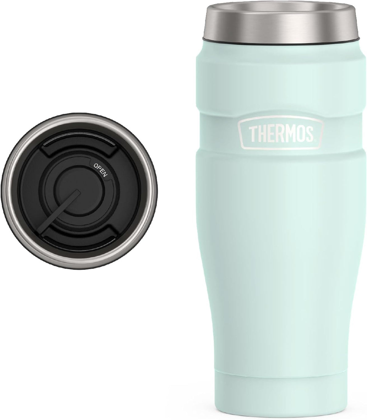 Stainless King Stainless Steel Tumbler, 16oz, Midnight Blue