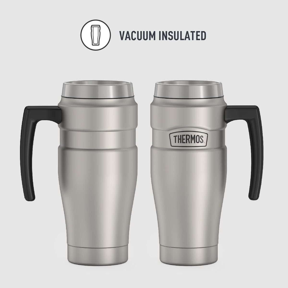 Stainless King Stainless Steel Tumbler, 16oz, Midnight Blue