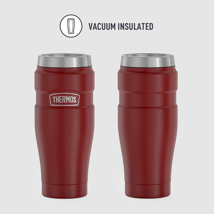 Stainless King Stainless Steel Tumbler, 16oz, Midnight Blue