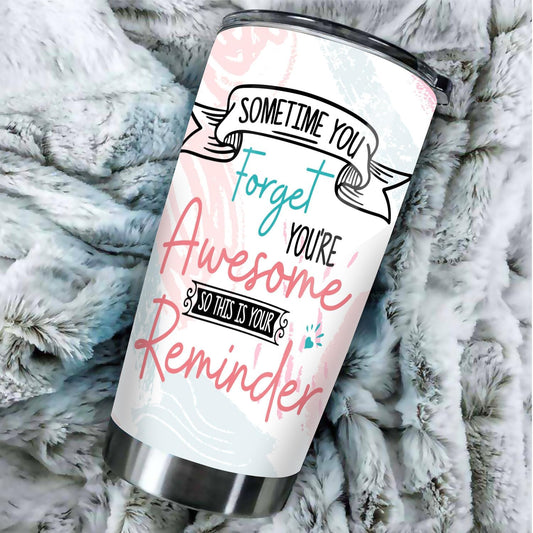 This Is What An Awesome Swim Instructor Tumbler Stainless Steel 20oz, Funny Gifts For Office Women Men Work Friend Coworker, Funny Driking Coffee Cup For Birthday Christmas - Colors B