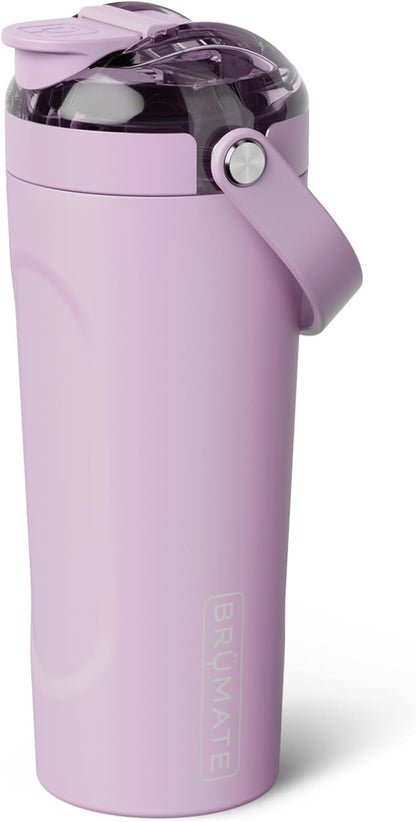 MultiShaker Blender Shaker Bottle | 100% Leakproof Insulated Stainless Steel | Pre Workout and Protein Shaker Bottle for the Gym | 25oz (Dark Aura)