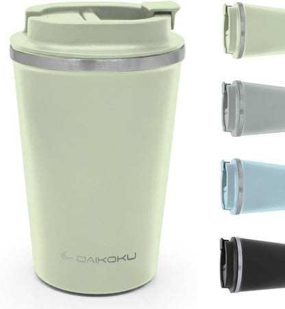 Airtight Thermal Cup 350 ml Stainless Steel | Leakproof and Leakproof Screw Cap | Double Wall Insulating BPA Free | Cold 12h and Hot Drinks 5h | Blue