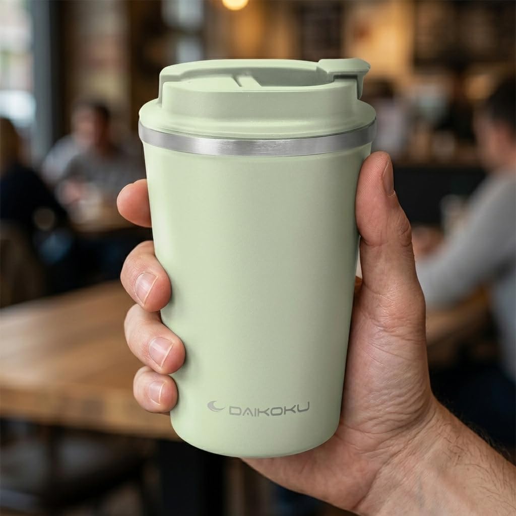 Airtight Thermal Cup 350 ml Stainless Steel | Leakproof and Leakproof Screw Cap | Double Wall Insulating BPA Free | Cold 12h and Hot Drinks 5h | Blue