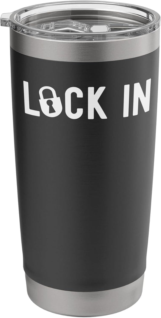 Lock In Stainless Steel Insulated Tumbler