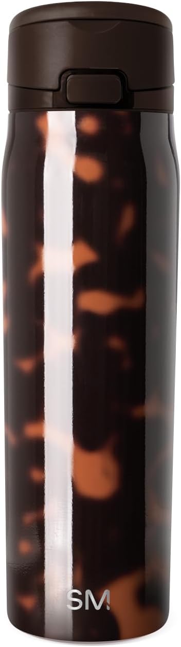 Water Bottle with Straw & Handle | 30oz | Blue | Mesa Loop Insulated Water Bottle for School, Sports, Travel | Leak Proof, Stainless Steel | Deep Dune - Colors A