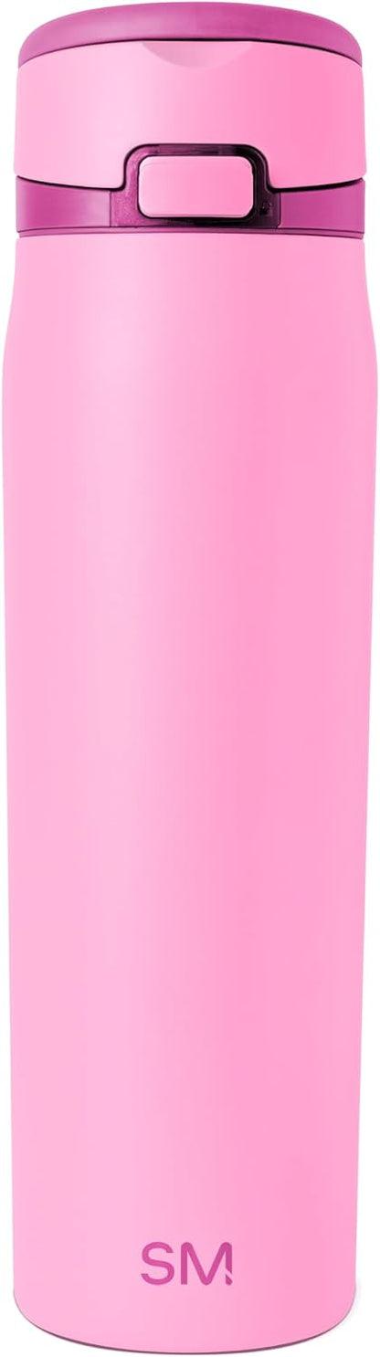 Water Bottle with Straw & Handle | 30oz | Blue | Mesa Loop Insulated Water Bottle for School, Sports, Travel | Leak Proof, Stainless Steel | Deep Dune - Colors A