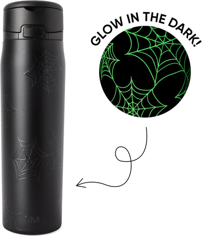 Water Bottle with Straw & Handle | 30oz | Blue | Mesa Loop Insulated Water Bottle for School, Sports, Travel | Leak Proof, Stainless Steel | Deep Dune - Colors A