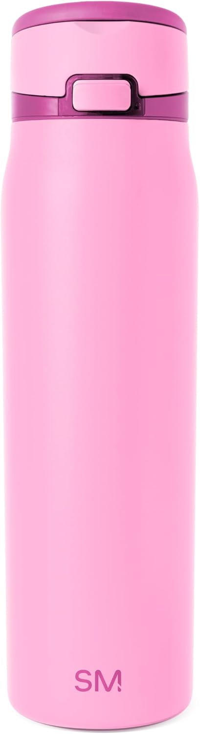 Water Bottle with Straw & Handle | 30oz | Blue | Mesa Loop Insulated Water Bottle for School, Sports, Travel | Leak Proof, Stainless Steel | Deep Dune - Colors A