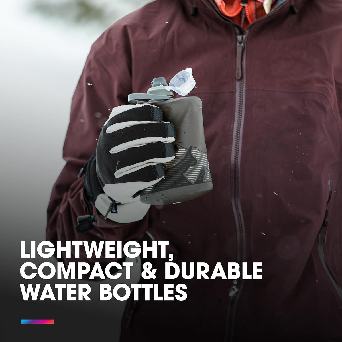 Stow Collapsible Water Bottle (350ml, 500ml, 1L)