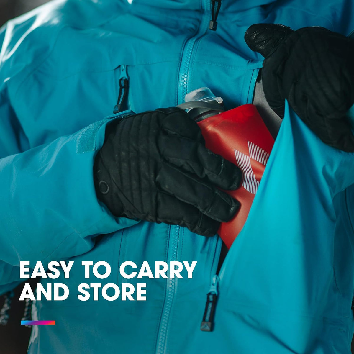 Stow Collapsible Water Bottle (350ml, 500ml, 1L)