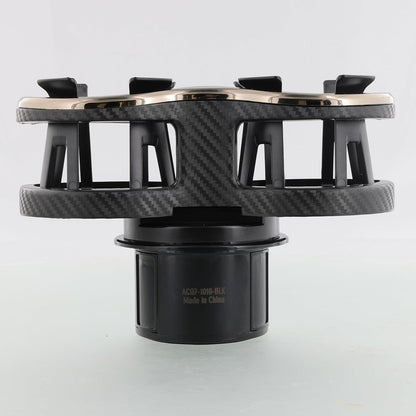 Cupholder 2 in 1 Expander, Turn 1 Cupholder to 2, Dual Drink Holder Expander with Adjustable Expandable Base to Fit Most Cars and Vehicles, Secure Hold with Drink Grips