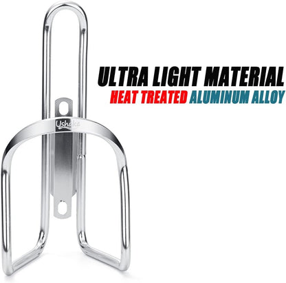 Bike Water Bottle Cage, Alloy Bicycle Holder Bracket