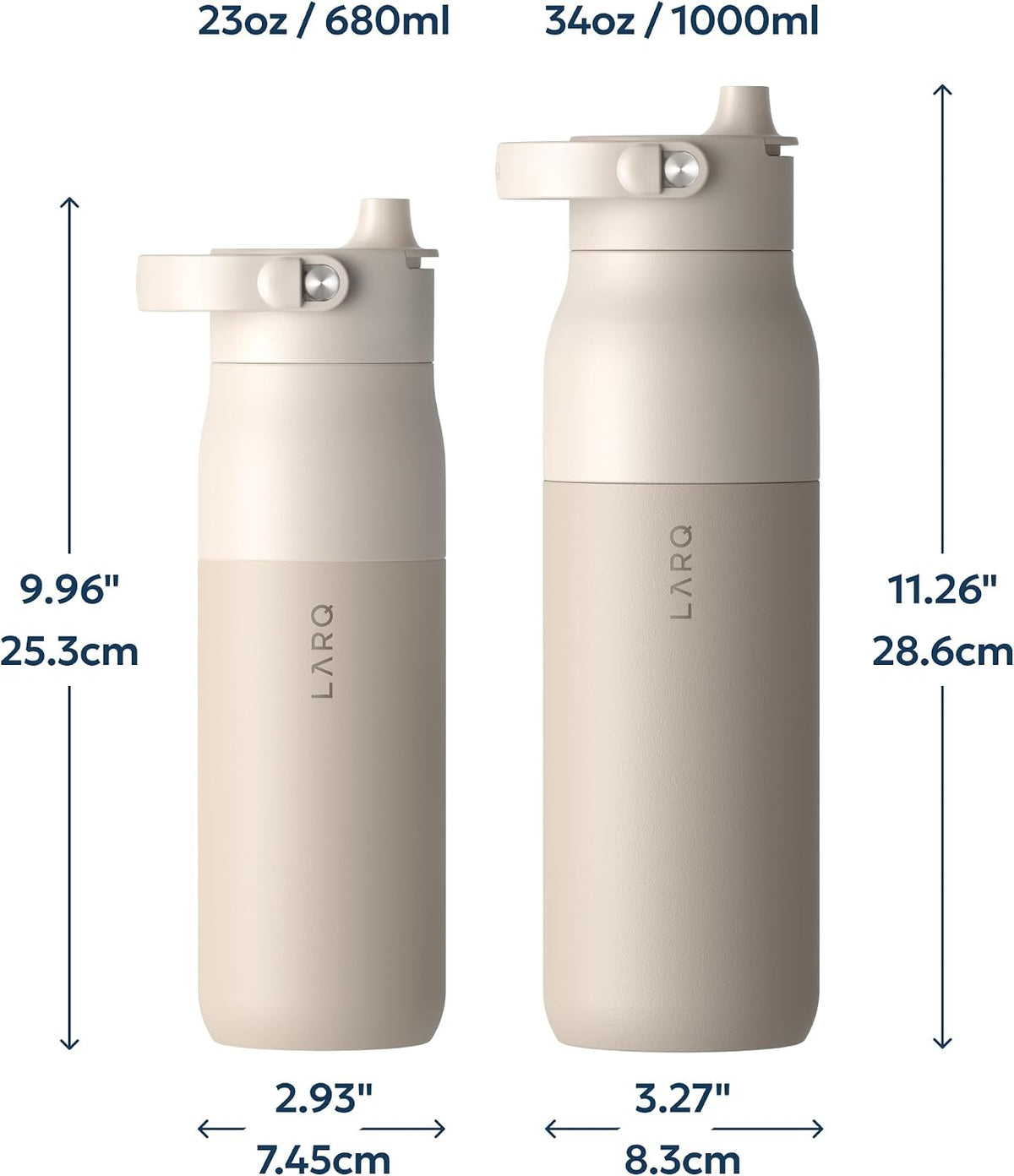 Swig Top Insulated Stainless Steel Water Bottle with Straw and Handle