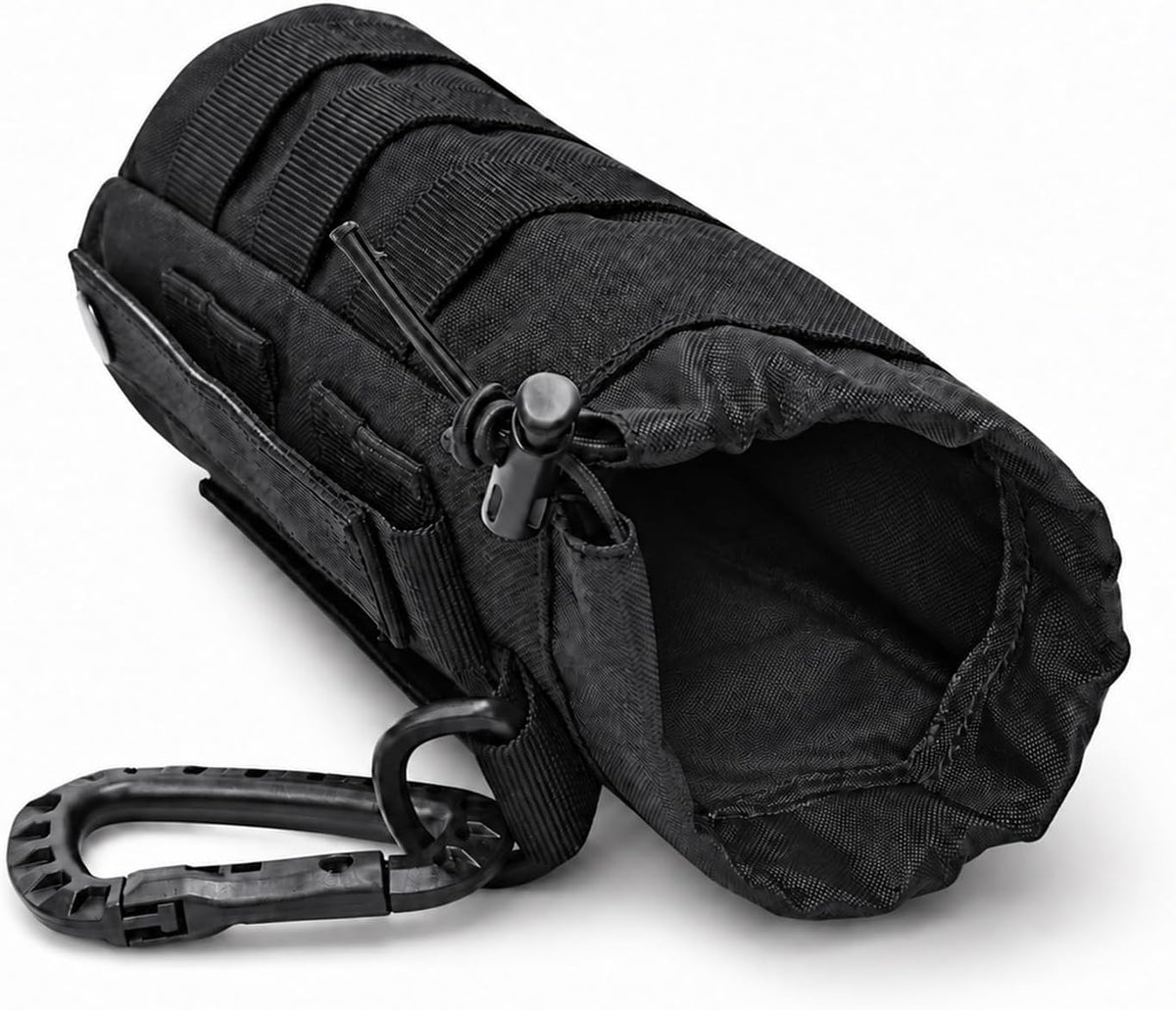 Tactical Water Bottle Pouch, Anti-Swing, MOLLE Belt Loop, 18-25oz