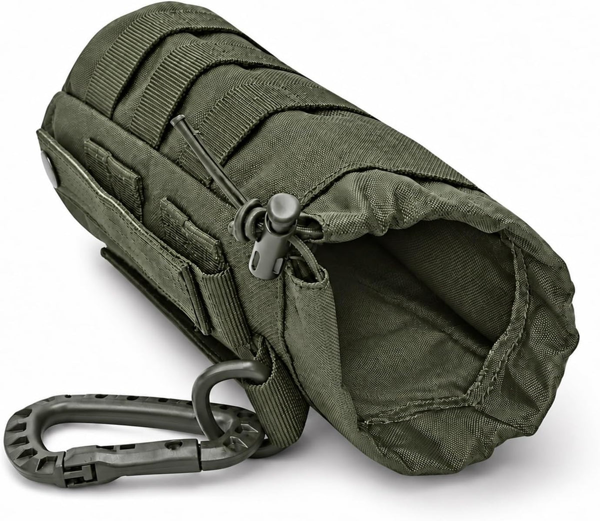 Tactical Water Bottle Pouch, Anti-Swing, MOLLE Belt Loop, 18-25oz