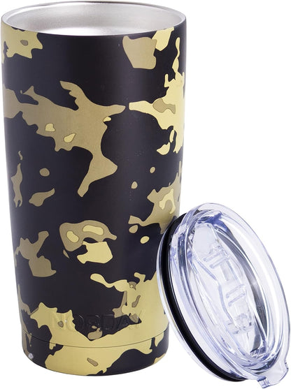 Tumbler Cup with Lid - 20oz Blue - Vacuum Insulated Stainless Steel - Keeps Temperature Up to 24hr - Anti Spill Lid