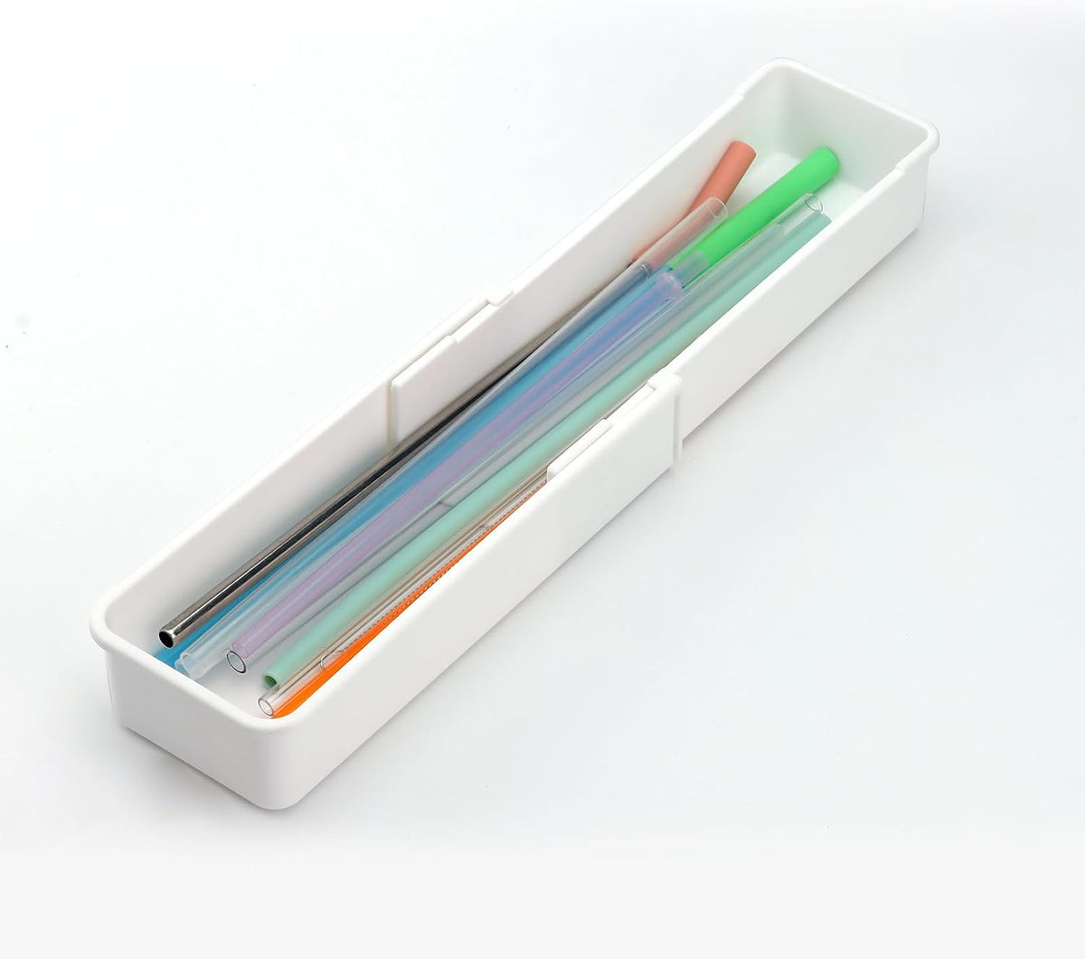 Straw Organizer Drawer for Cabinet,Fits for 60oz Straw,Adjustable Length