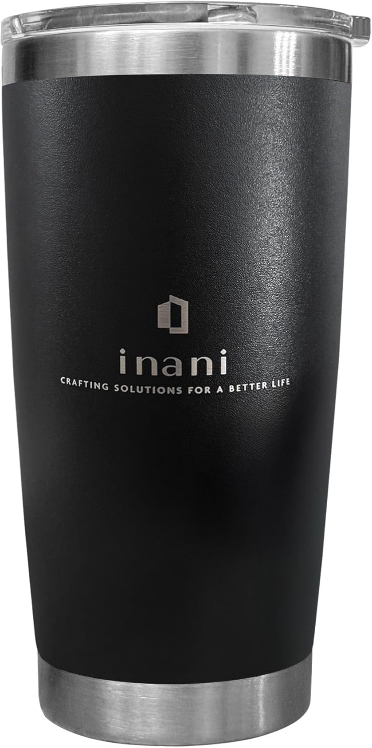 20oz Stainless Steel Tumbler, Insulated Travel Coffee Cup, Leak-Resistant, Spill-Proof Lid, Dishwasher Safe, BPA-Free, Double-Wall Insulated Premium Travel Mug For Hot Or Iced Coffee, Navy Blue