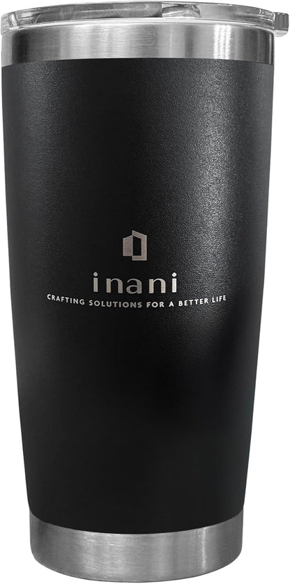 20oz Stainless Steel Tumbler, Insulated Travel Coffee Cup, Leak-Resistant, Spill-Proof Lid, Dishwasher Safe, BPA-Free, Double-Wall Insulated Premium Travel Mug For Hot Or Iced Coffee, Navy Blue
