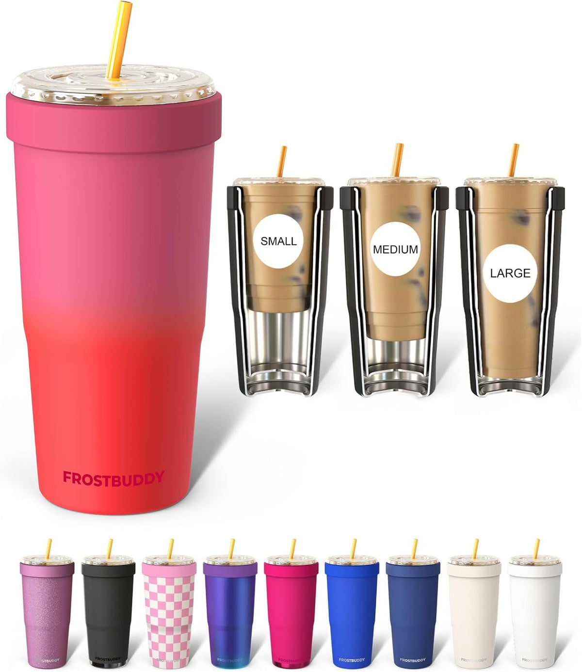 Togo Buddy 30oz Tumbler - Insulated Stainless Steel (Pencil) - Colors A