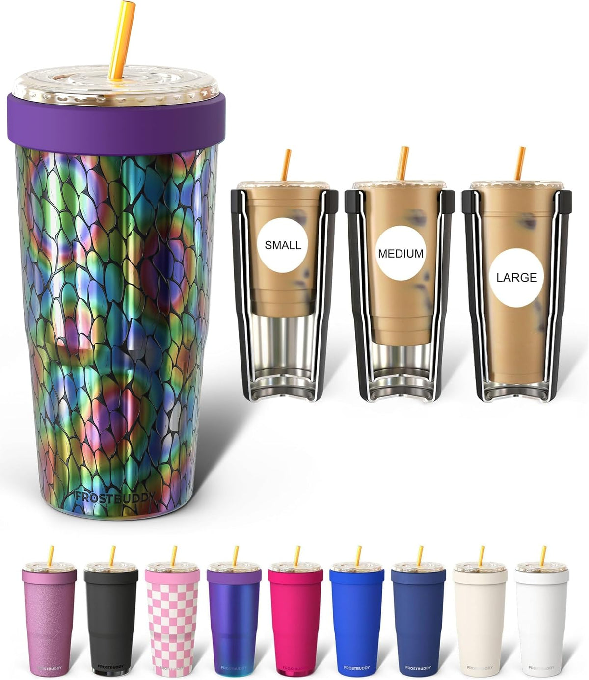 Togo Buddy 30oz Tumbler - Insulated Stainless Steel (Pencil) - Colors A