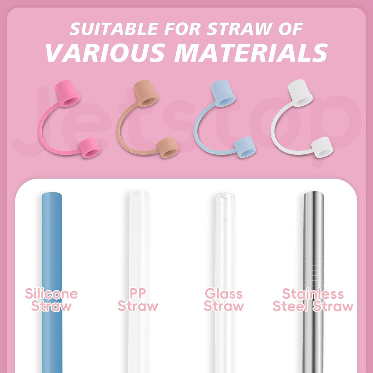 0.4-inch Straw Cover Cap for Hydro flask Tumblers