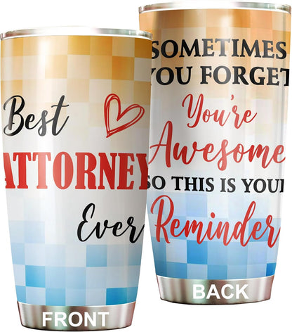 Best Caterer Ever Tumbler Stainless Steel 20oz, Office Gifts Women Men Work Friends Coworker, Driking Coffee Cup For Birthday Christmas - Colors H