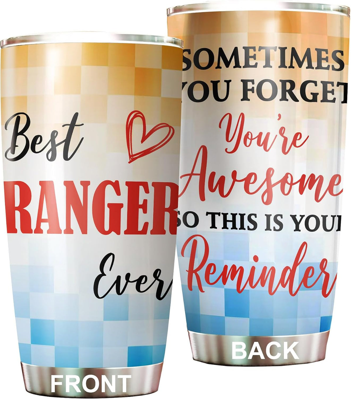 Best Caterer Ever Tumbler Stainless Steel 20oz, Office Gifts Women Men Work Friends Coworker, Driking Coffee Cup For Birthday Christmas - Colors H