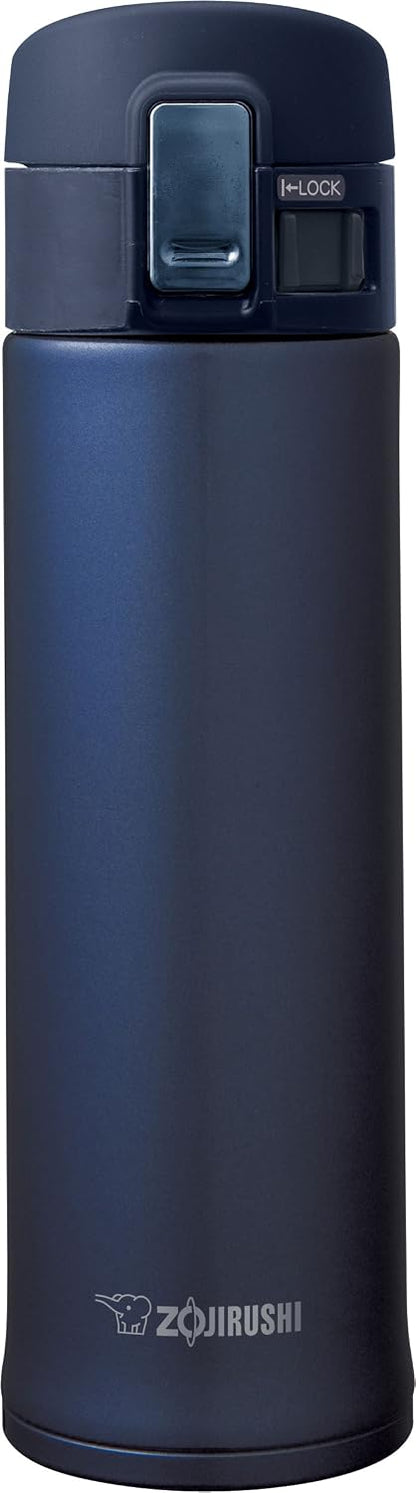 Stainless Steel Mug, 16oz, Smoky Blue