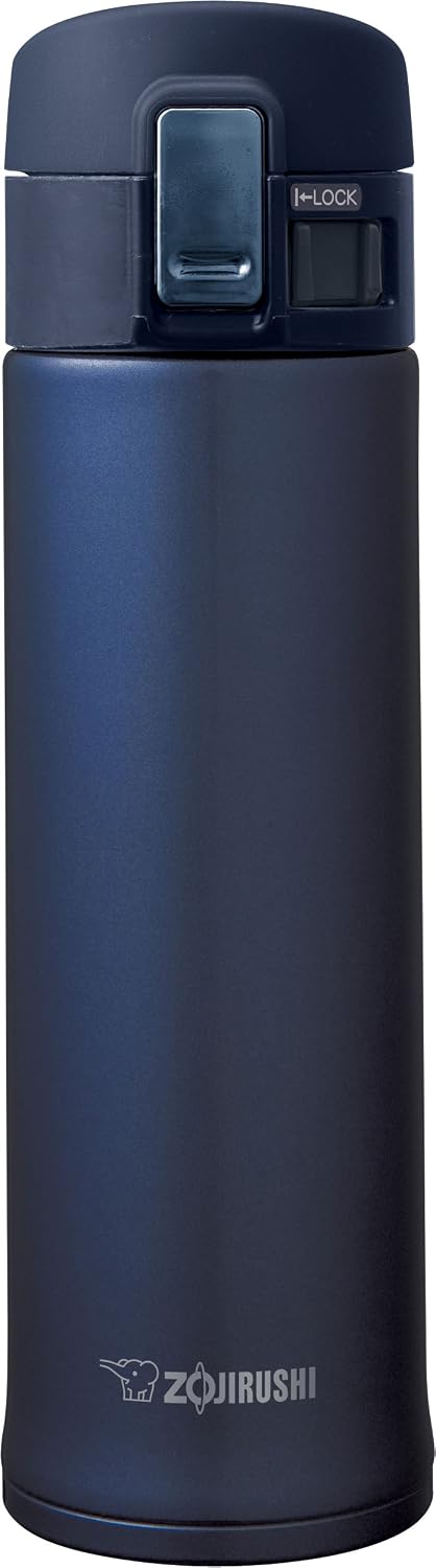 Stainless Steel Mug, 16oz, Smoky Blue