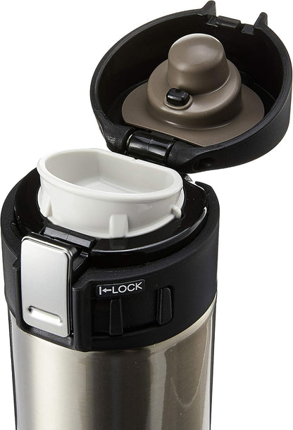 Stainless Steel Mug, 16oz, Smoky Blue