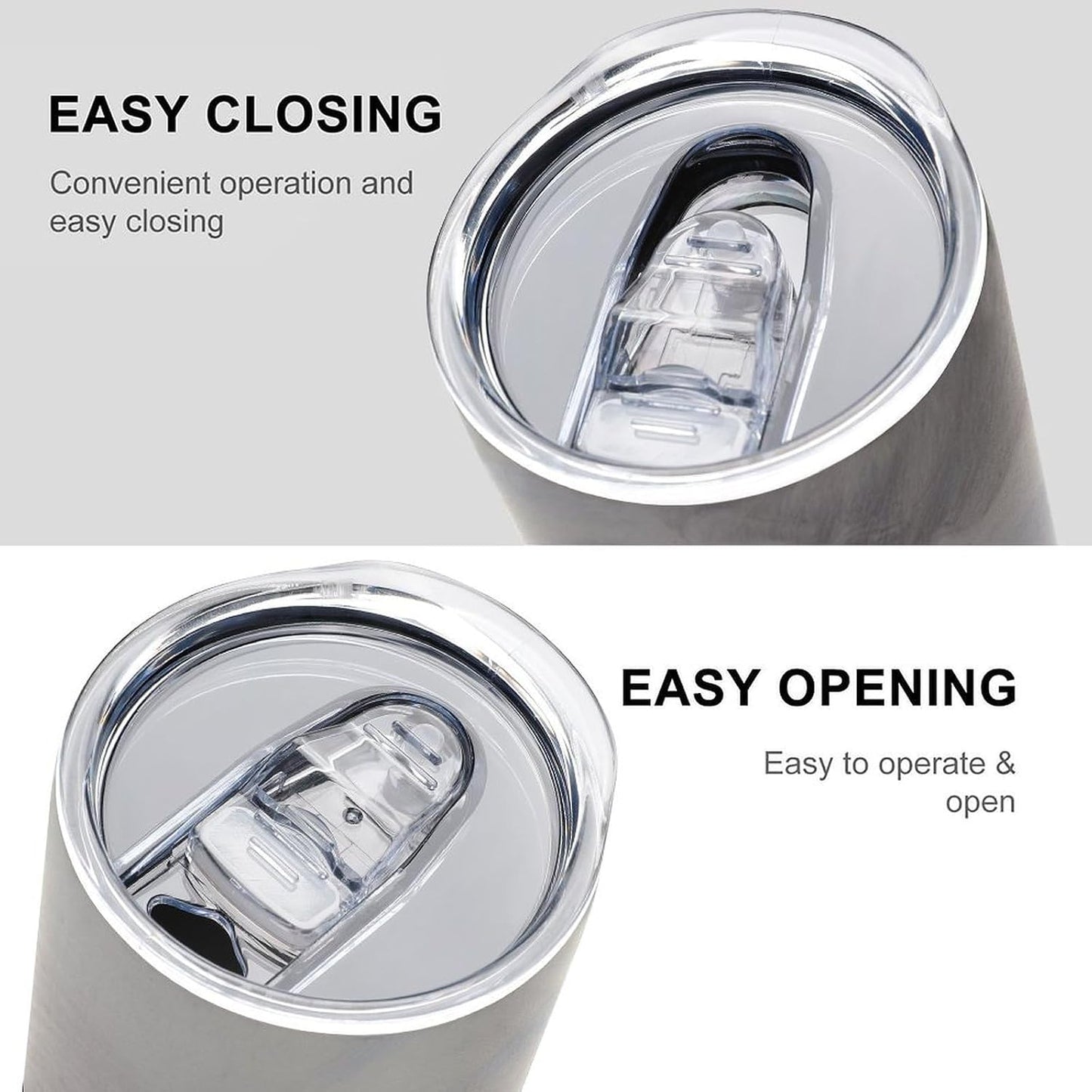Crater Car Cup 20 Oz, Travel Coffee Tumbler - Leakproof Insulated,Reusable Water Bottle with Lid And Straw