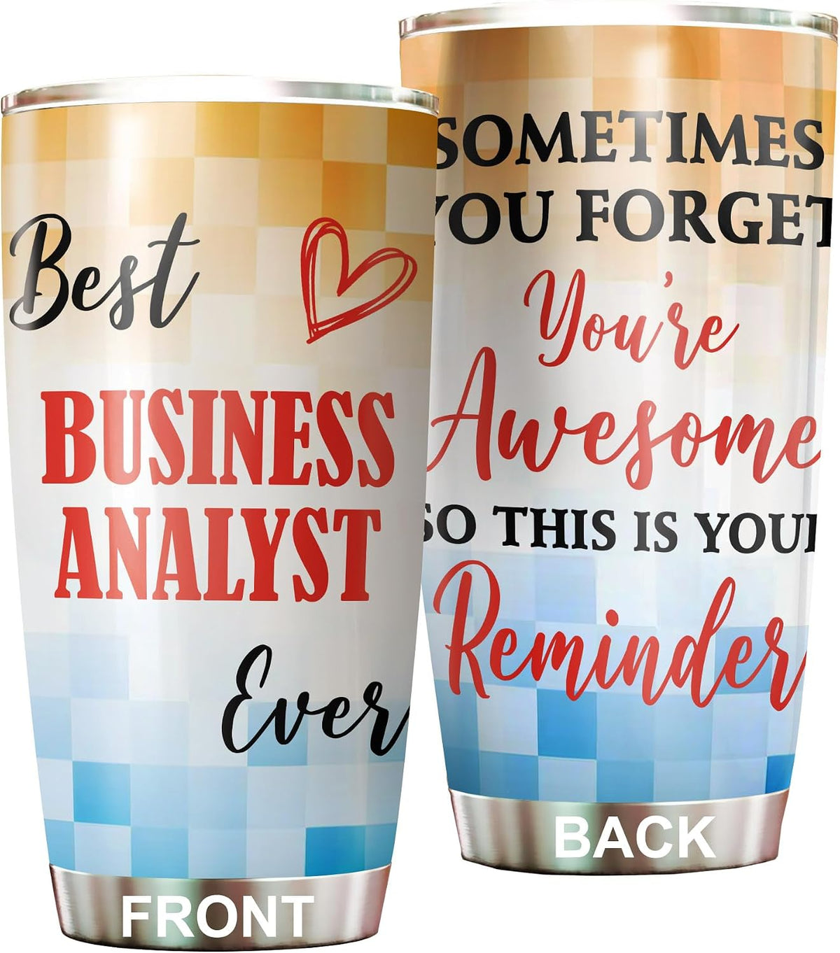 Best Lacrosse Coach Ever Tumbler Stainless Steel 20oz, Office Gifts Women Men Work Friends Coworker, Driking Coffee Cup For Birthday Christmas - Colors A