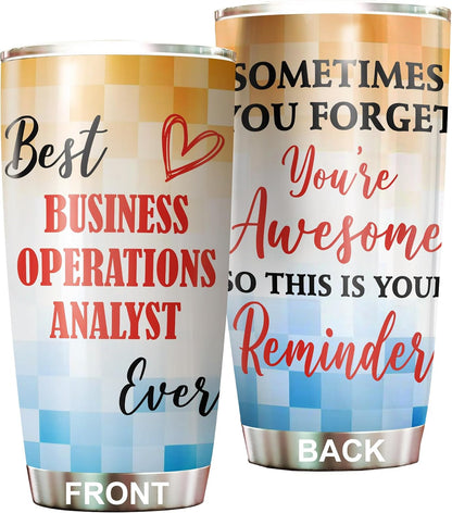 Best Lacrosse Coach Ever Tumbler Stainless Steel 20oz, Office Gifts Women Men Work Friends Coworker, Driking Coffee Cup For Birthday Christmas - Colors A