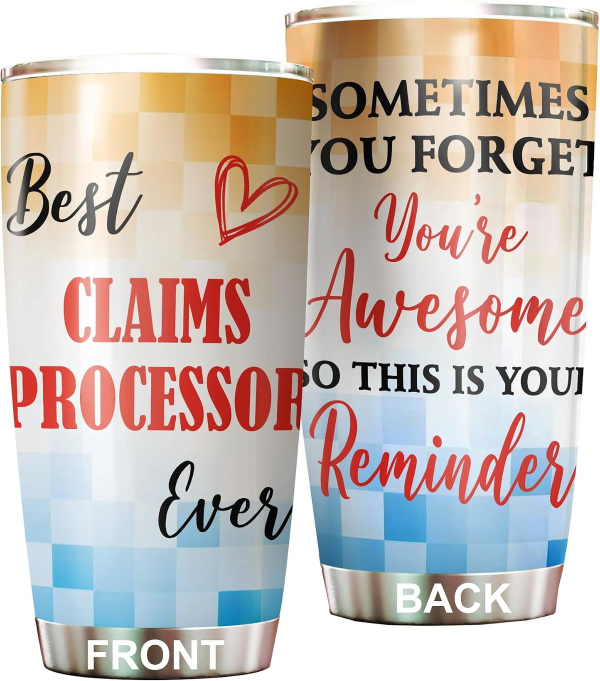 Best Lacrosse Coach Ever Tumbler Stainless Steel 20oz, Office Gifts Women Men Work Friends Coworker, Driking Coffee Cup For Birthday Christmas - Colors A
