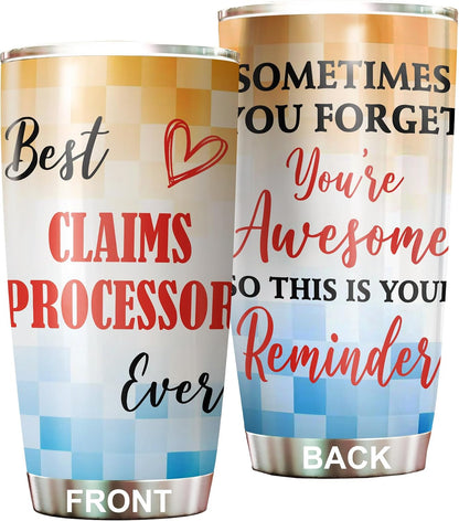 Best Lacrosse Coach Ever Tumbler Stainless Steel 20oz, Office Gifts Women Men Work Friends Coworker, Driking Coffee Cup For Birthday Christmas - Colors A