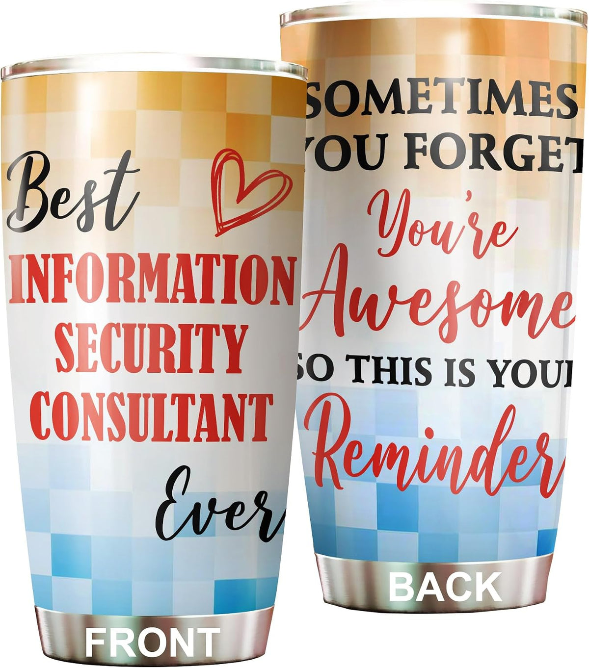 Best Lacrosse Coach Ever Tumbler Stainless Steel 20oz, Office Gifts Women Men Work Friends Coworker, Driking Coffee Cup For Birthday Christmas - Colors A