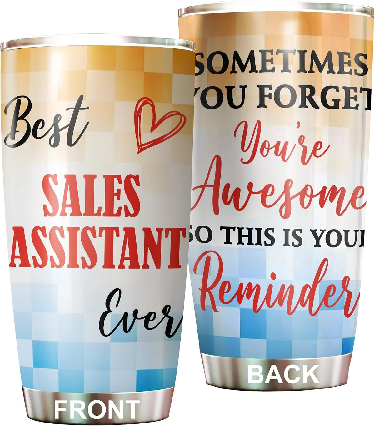 Best Lacrosse Coach Ever Tumbler Stainless Steel 20oz, Office Gifts Women Men Work Friends Coworker, Driking Coffee Cup For Birthday Christmas - Colors A