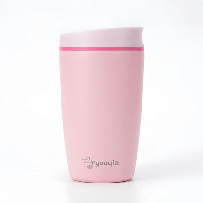 Insulated Travel Coffee Tumbler, Stainless Steel, Leak Proof, BPA Free, 12 oz (black)