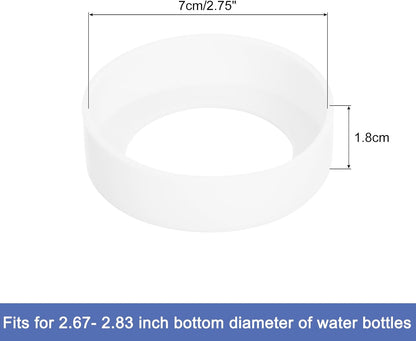Water Bottle Boot, Protective Silicone Boot Sleeve Non Slip Bottom Cover Bumper for Water Bottles Mug Tumbler