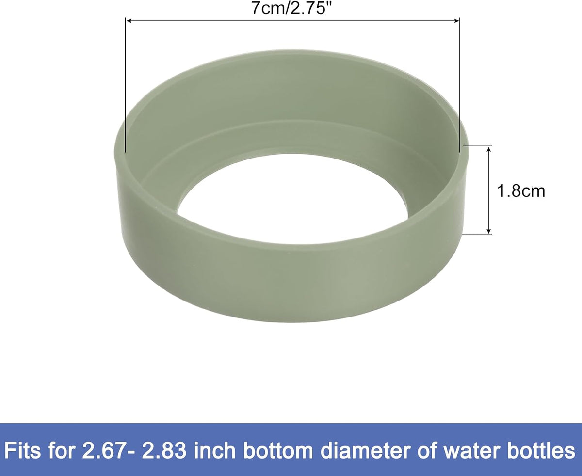 Water Bottle Boot, Protective Silicone Boot Sleeve Non Slip Bottom Cover Bumper for Water Bottles Mug Tumbler