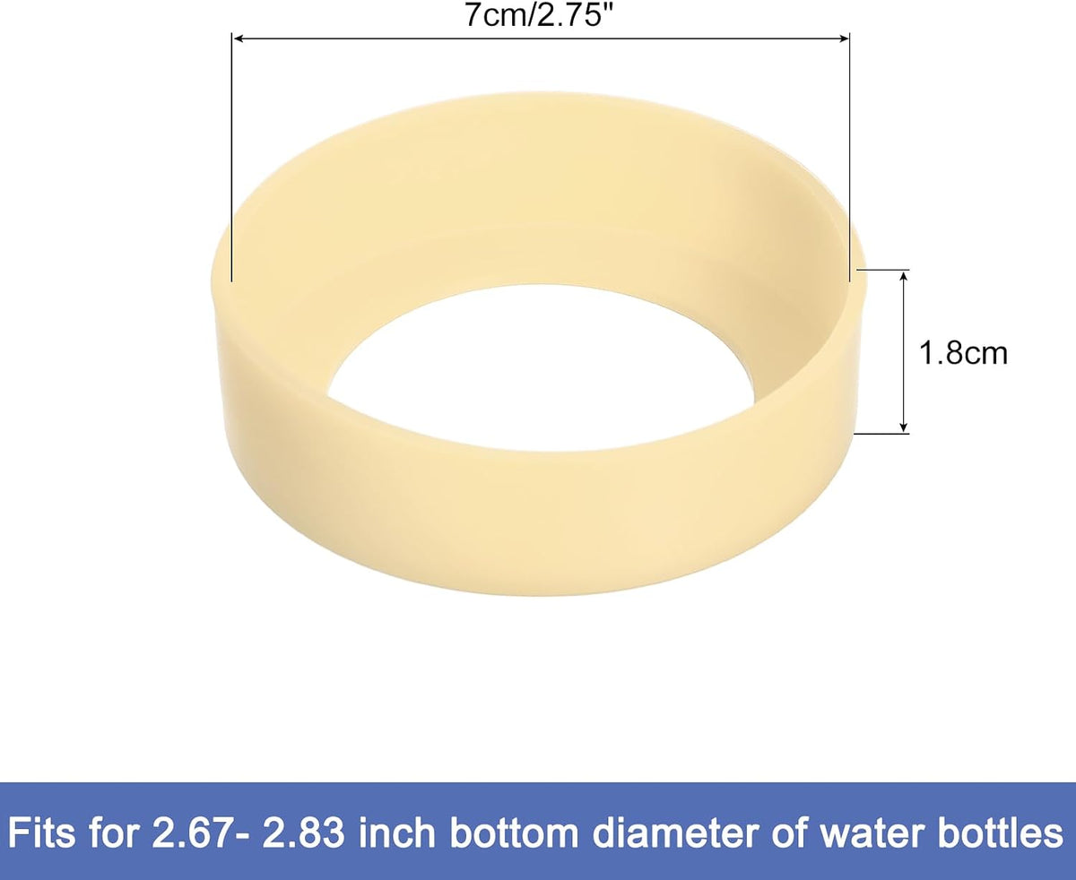 Water Bottle Boot, Protective Silicone Boot Sleeve Non Slip Bottom Cover Bumper for Water Bottles Mug Tumbler