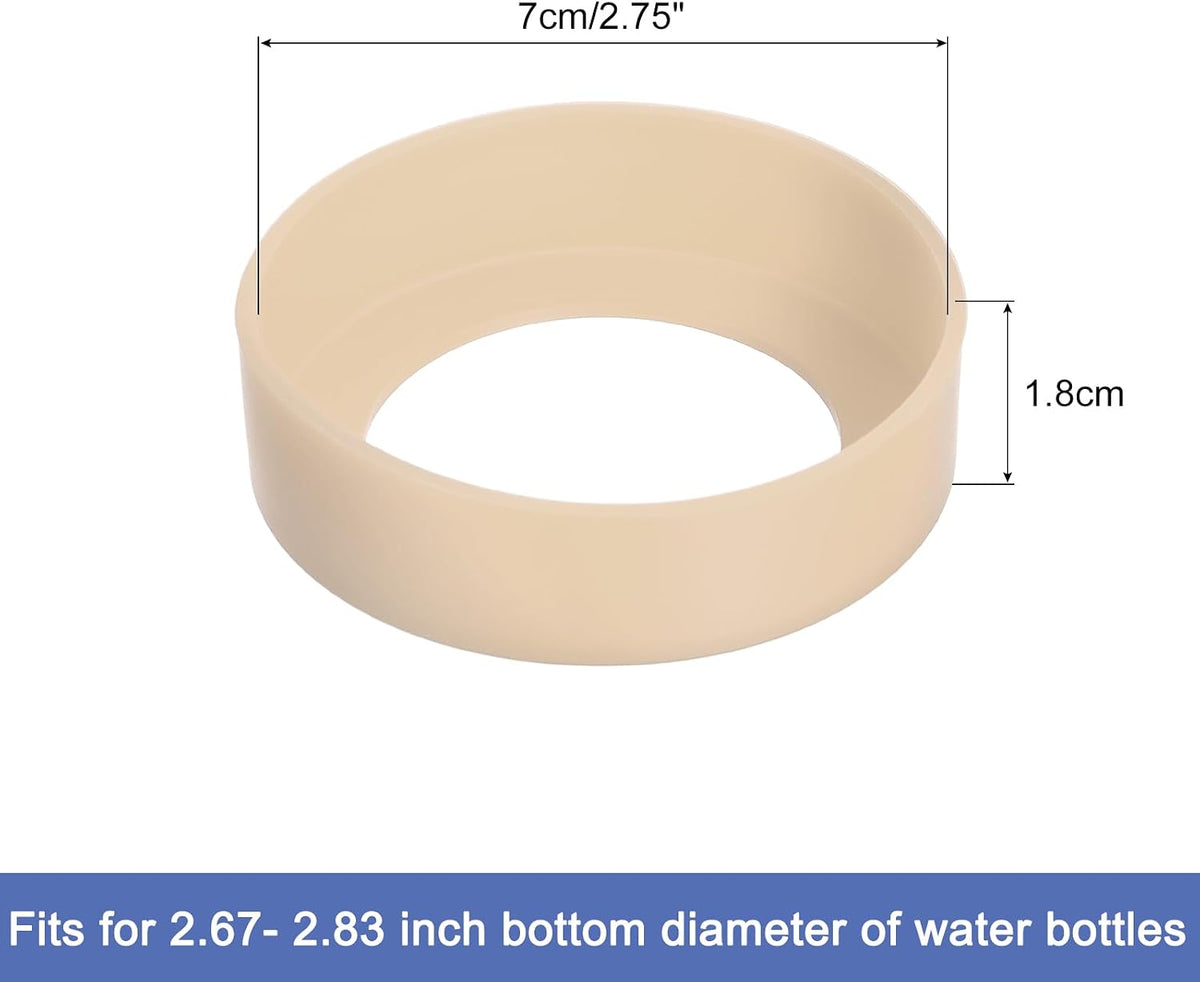Water Bottle Boot, Protective Silicone Boot Sleeve Non Slip Bottom Cover Bumper for Water Bottles Mug Tumbler
