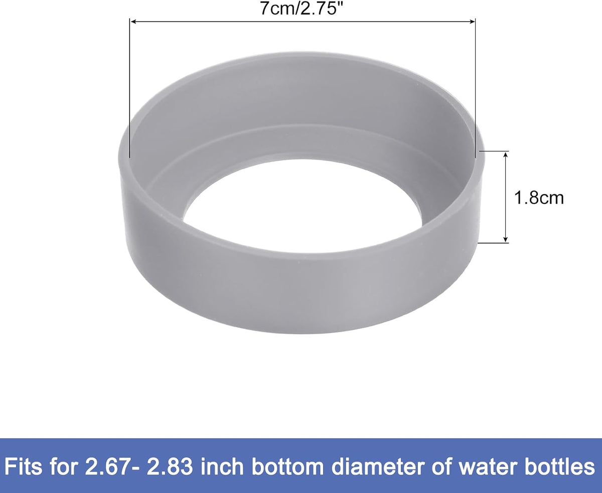 Water Bottle Boot, Protective Silicone Boot Sleeve Non Slip Bottom Cover Bumper for Water Bottles Mug Tumbler
