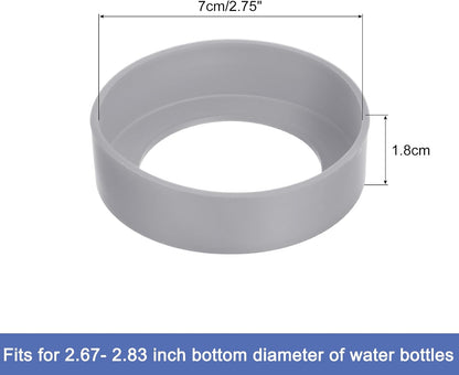 Water Bottle Boot, Protective Silicone Boot Sleeve Non Slip Bottom Cover Bumper for Water Bottles Mug Tumbler
