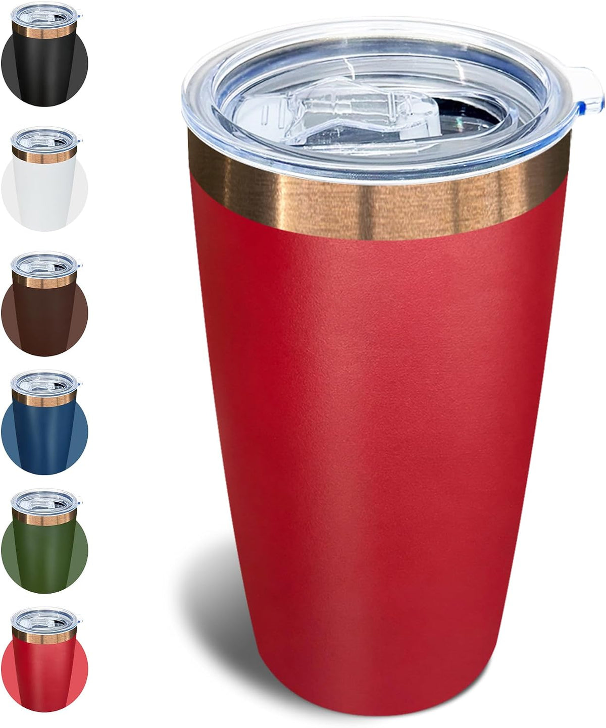 10 oz Coffee Tumbler Travel Coffee Mug,Black,1 Pack | Double Wall Vacuum Insulated,Stainless Steel Tumbler with Lid,Powder Coated Cup,Laser Engrave,for Hot and Cold Drinks,Outdoor