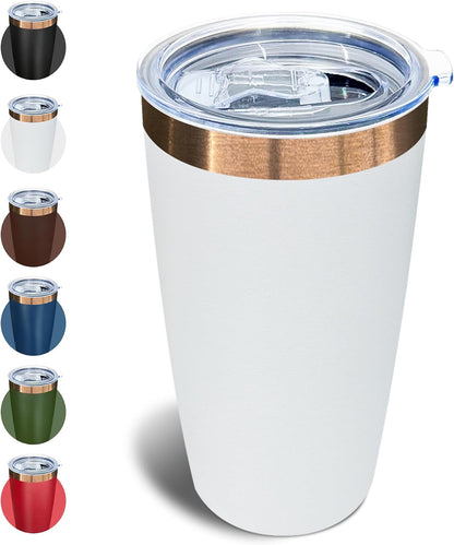 10 oz Coffee Tumbler Travel Coffee Mug,Black,1 Pack | Double Wall Vacuum Insulated,Stainless Steel Tumbler with Lid,Powder Coated Cup,Laser Engrave,for Hot and Cold Drinks,Outdoor