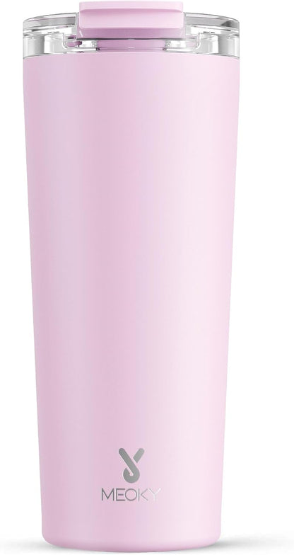 24 oz Insulated Travel Coffee Mug: Leak Proof Lid, Night | Stainless Steel Coffee Tumbler, Keeps Hot for 8 Hours or Cold for 24 Hours, Fits in Car Cup Holder, BPA Free
