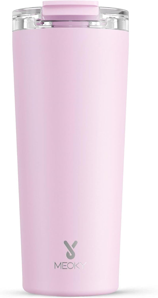 24 oz Insulated Travel Coffee Mug: Leak Proof Lid, Night | Stainless Steel Coffee Tumbler, Keeps Hot for 8 Hours or Cold for 24 Hours, Fits in Car Cup Holder, BPA Free